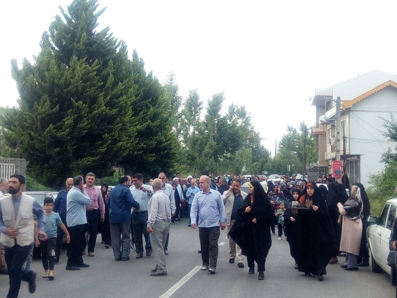 برگزاری مراسم دهه کرامت در رودسر