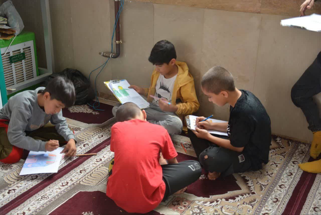نقاشی کودکان رومشکانی
