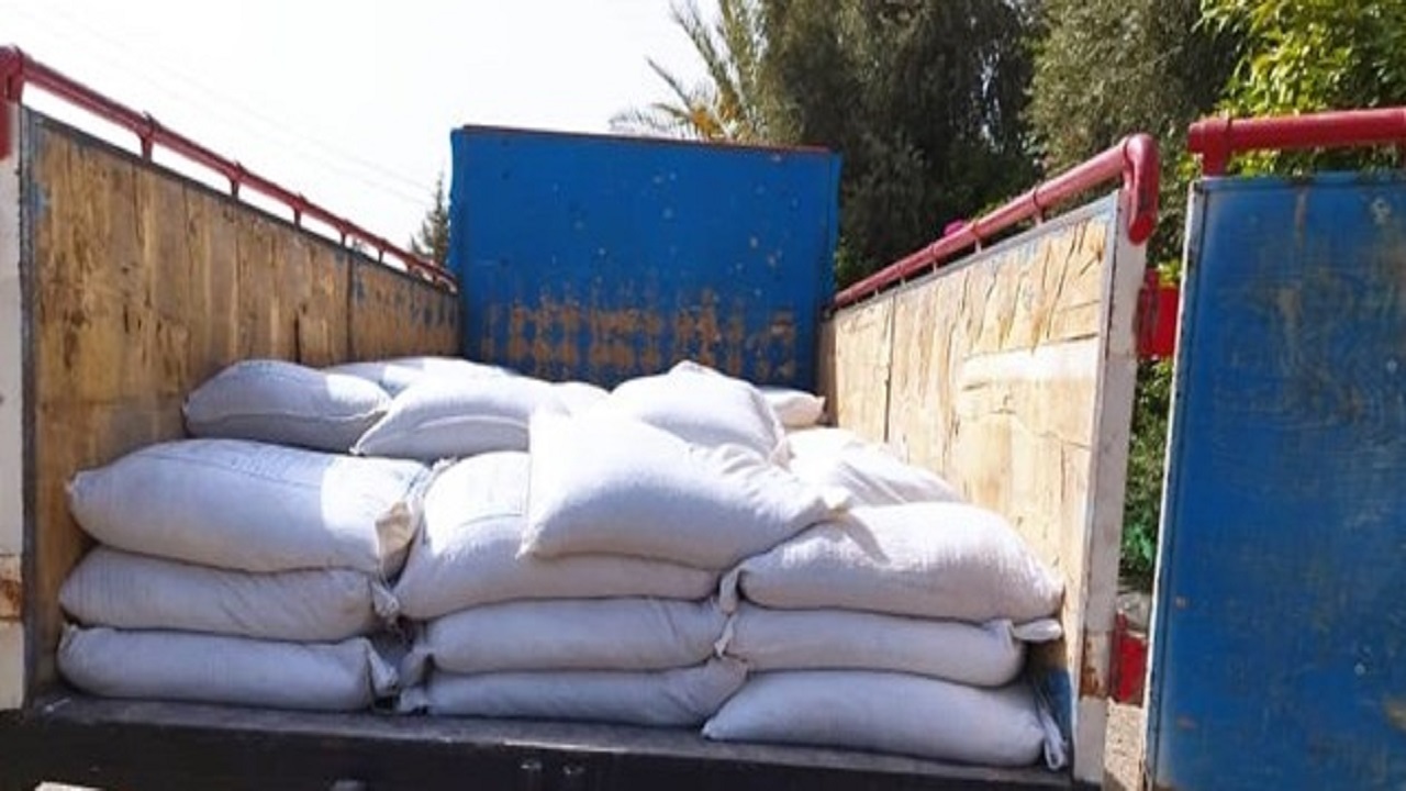 کشف ۷۰۰ کیسه کودشیمیایی قاچاق در هلیلان 