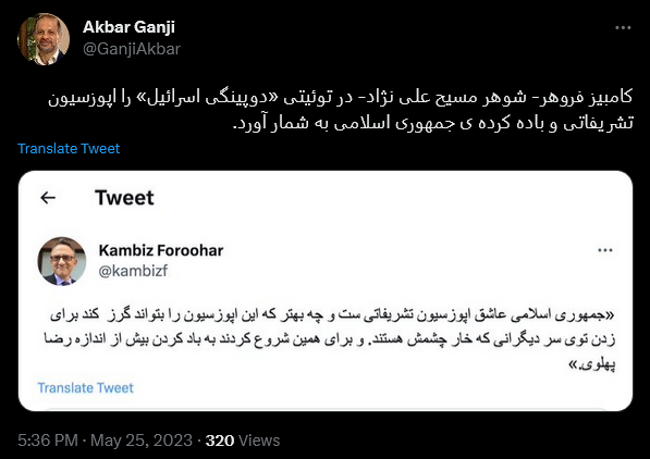توئیت گنجی