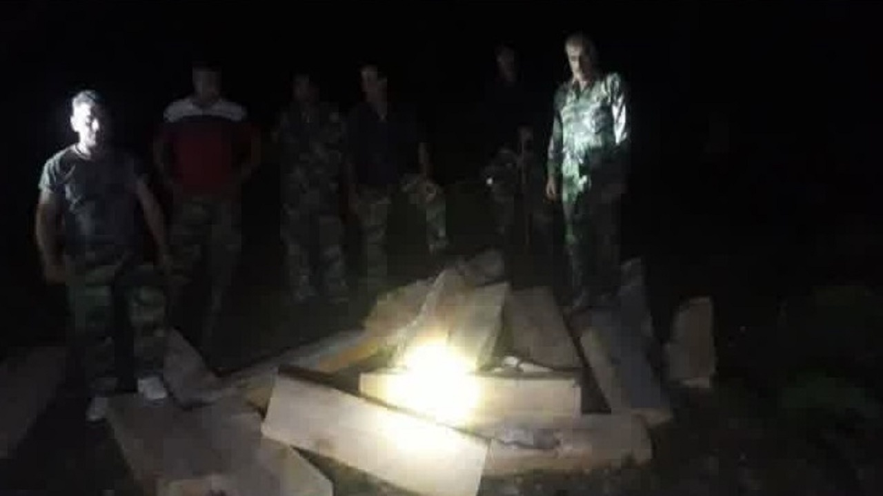 کشف بیش از ۴۰ اصله الوار در چمستان
