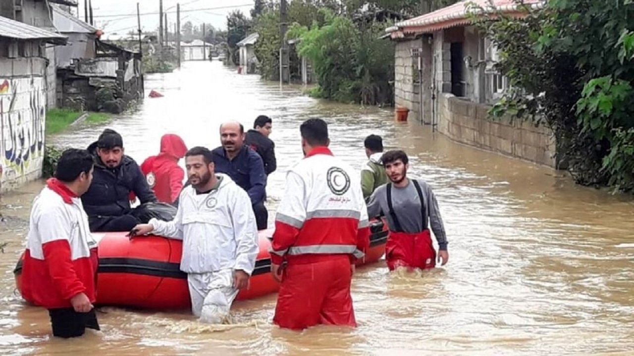 امدادرسانی به ۲۴۱ نفر در سیل و آبگرفتگی شبانه‌روز گذشته/ ۱۵۵ نفر اسکان اضطراری پیدا کردند
