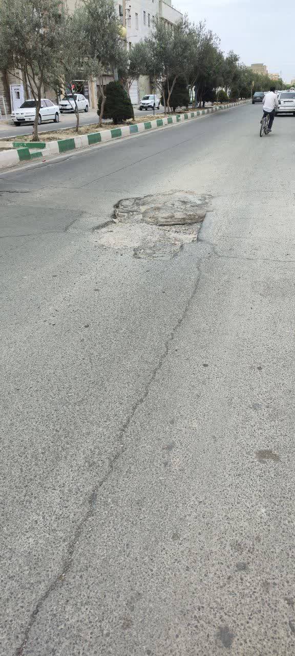 روکش نامناسب آسفالت