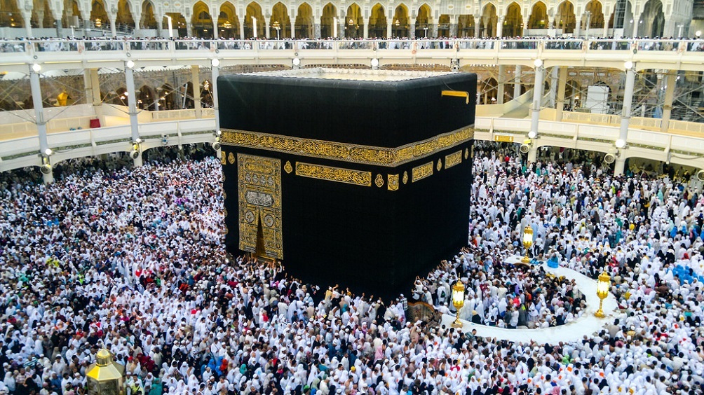 فیلمی از محو شدن سایه کعبه