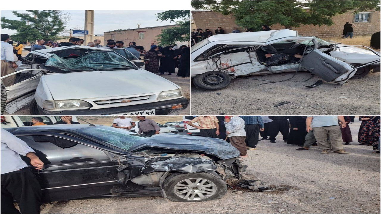 بی احتیاطی راننده پراید ۳ کشته و۵ زخمی برجا گذاشت 