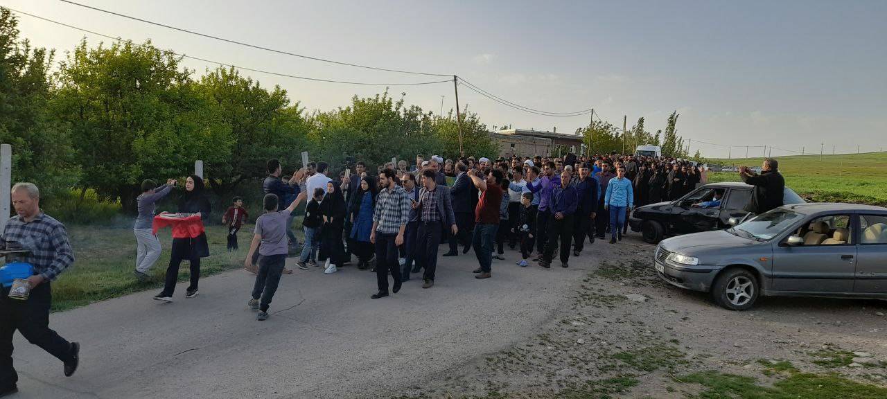 جشن دهه کرامت در روستای نخودآباد