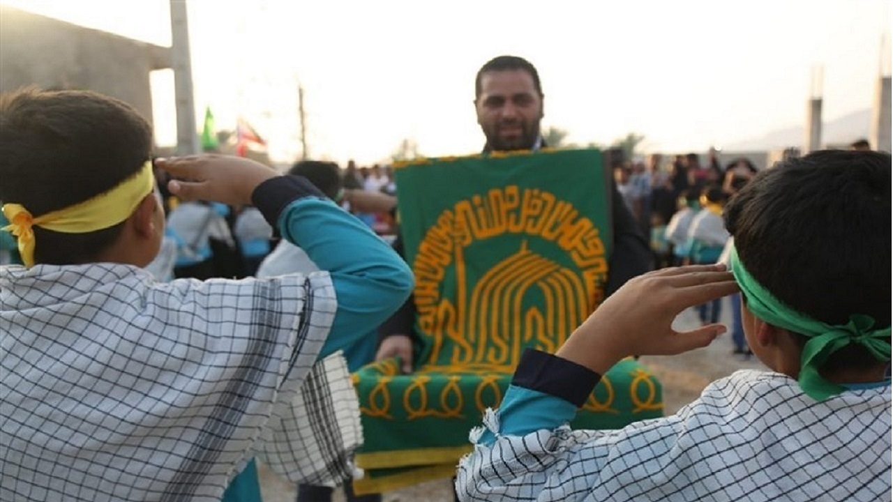 خادمی جوانان یزدی در جشنواره زیرسایه خورشید