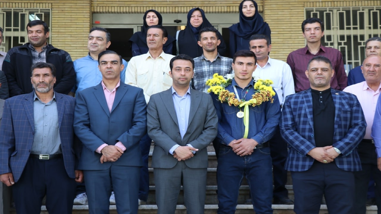 استقبال از ملی پوش جودو در شهرکرد