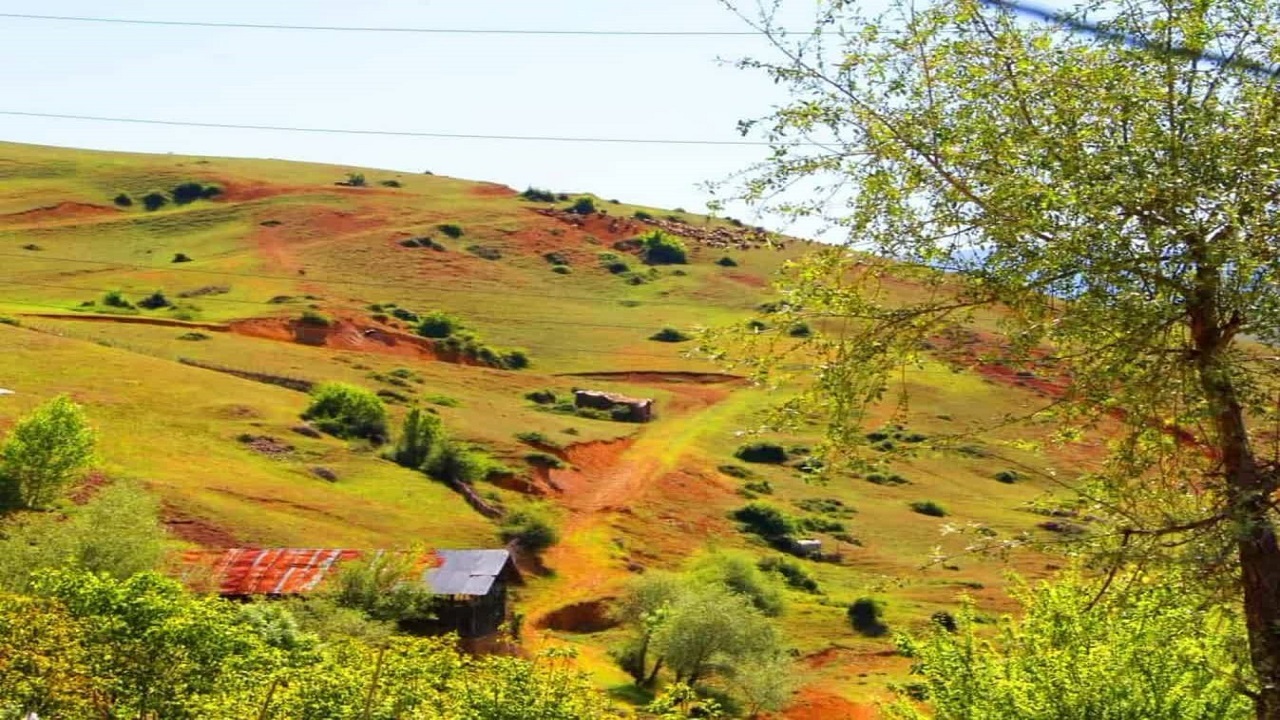 مناظر بکر روستایی
