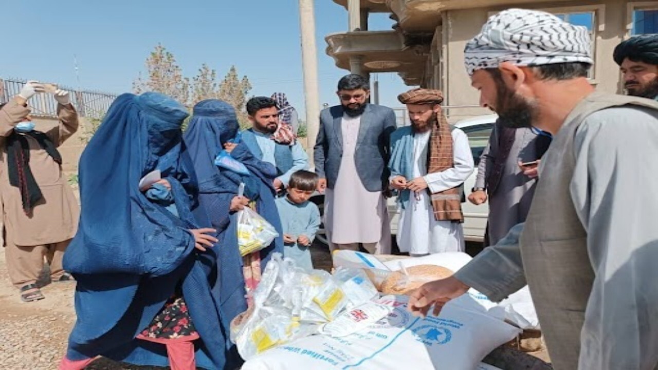بیش از ۹ هزار خانواده در سمنگان و جوزجان مواد غذایی دریافت کردند