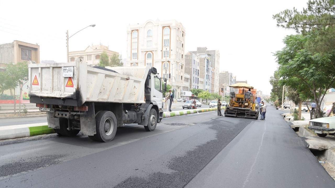 بیش از ۳۳ هزار مترمربع از معابر بیرجند آسفالت شد