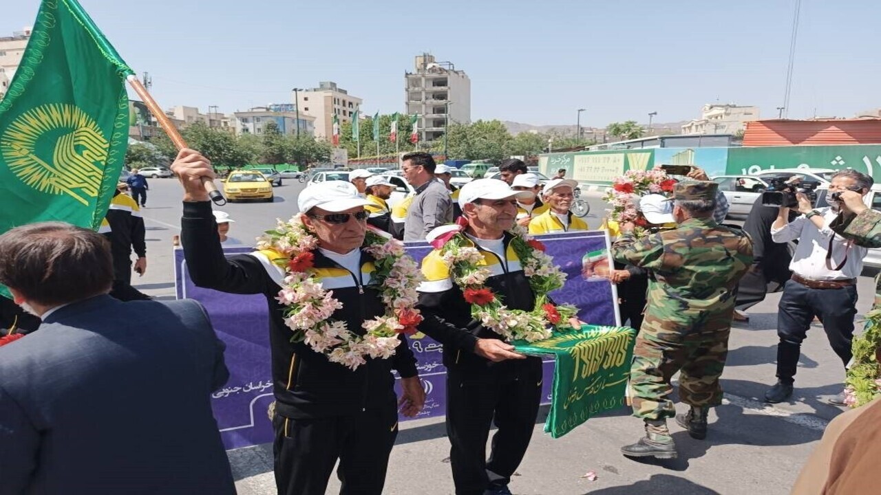 ورود دوندگان جاده ولایت به مشهدالرضا
