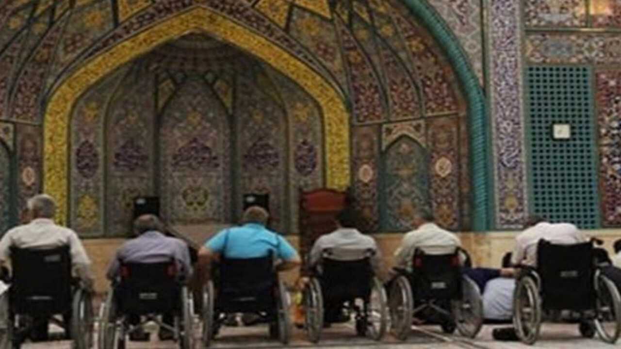 برنامه گردشگری توانیابان افغانستانی در مشهد + فیلم