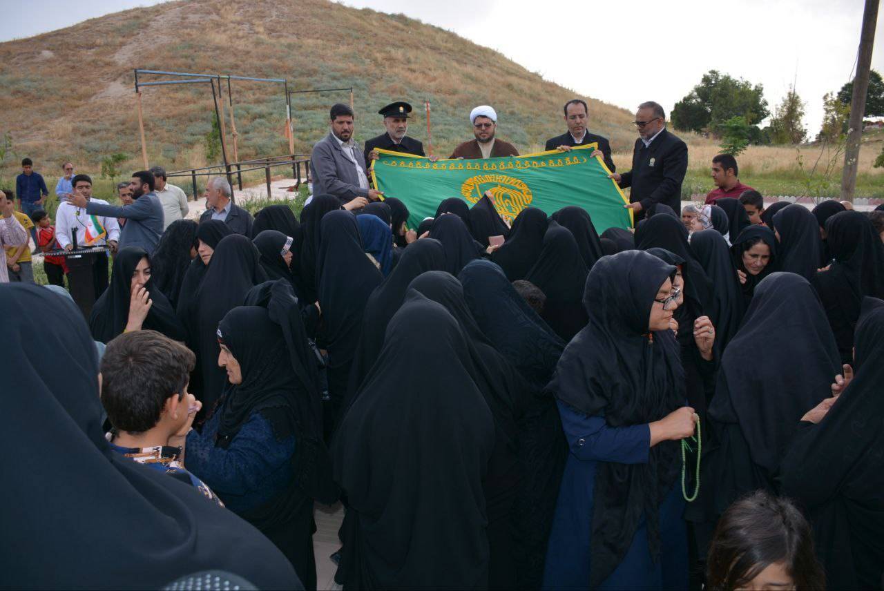 استقبال رومشکانی ها از خادمان حرم رضوی