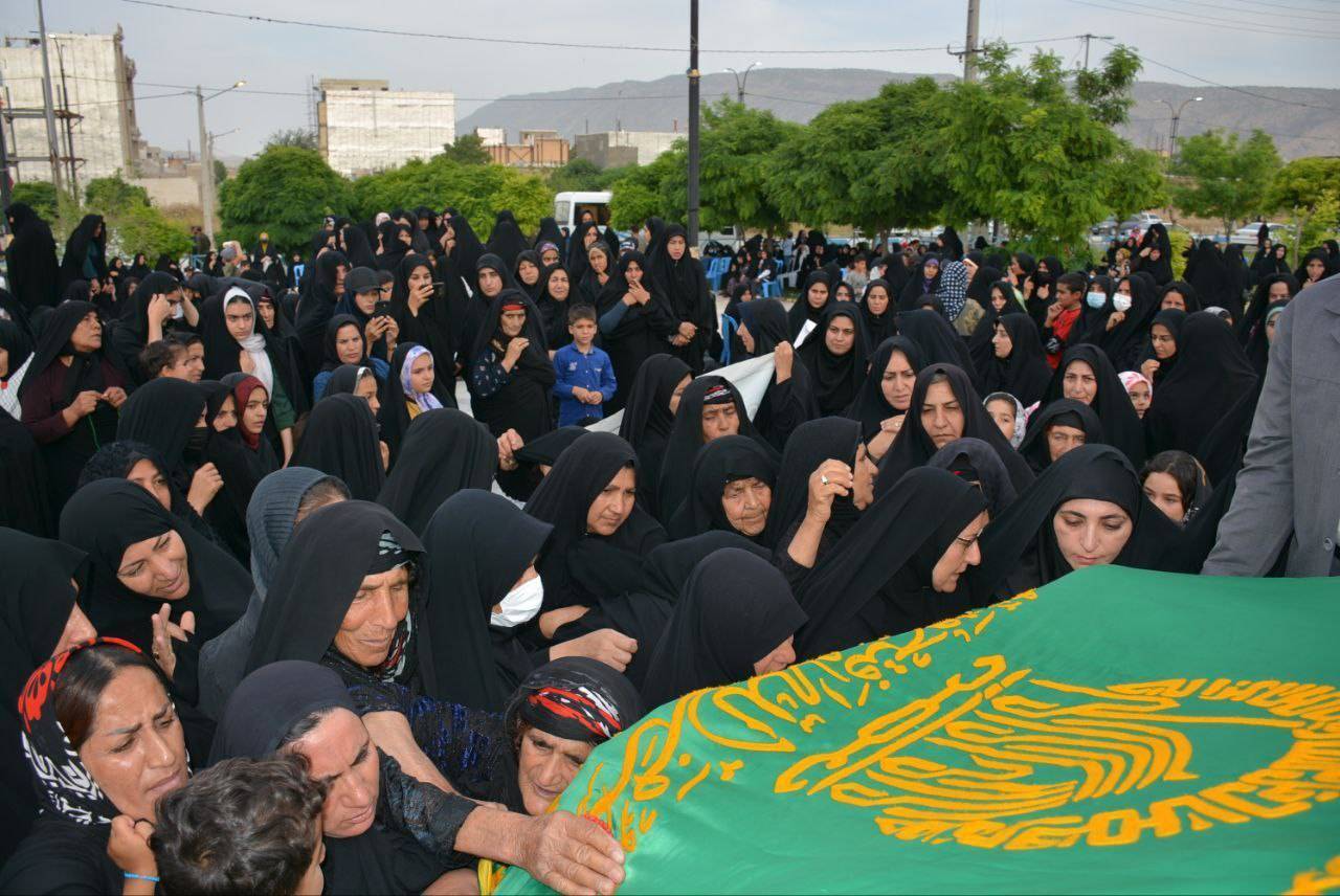 خادمان حرم رضوی در رومشکان