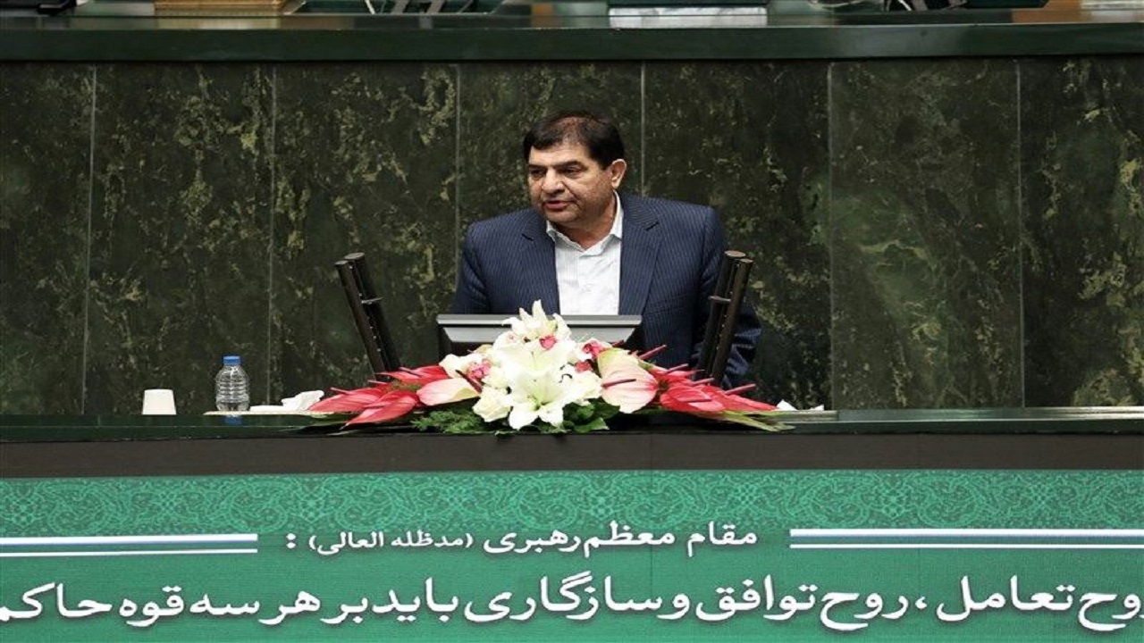 حضور معاون اول رئیس‌جمهور به جای رئیسی در مجلس