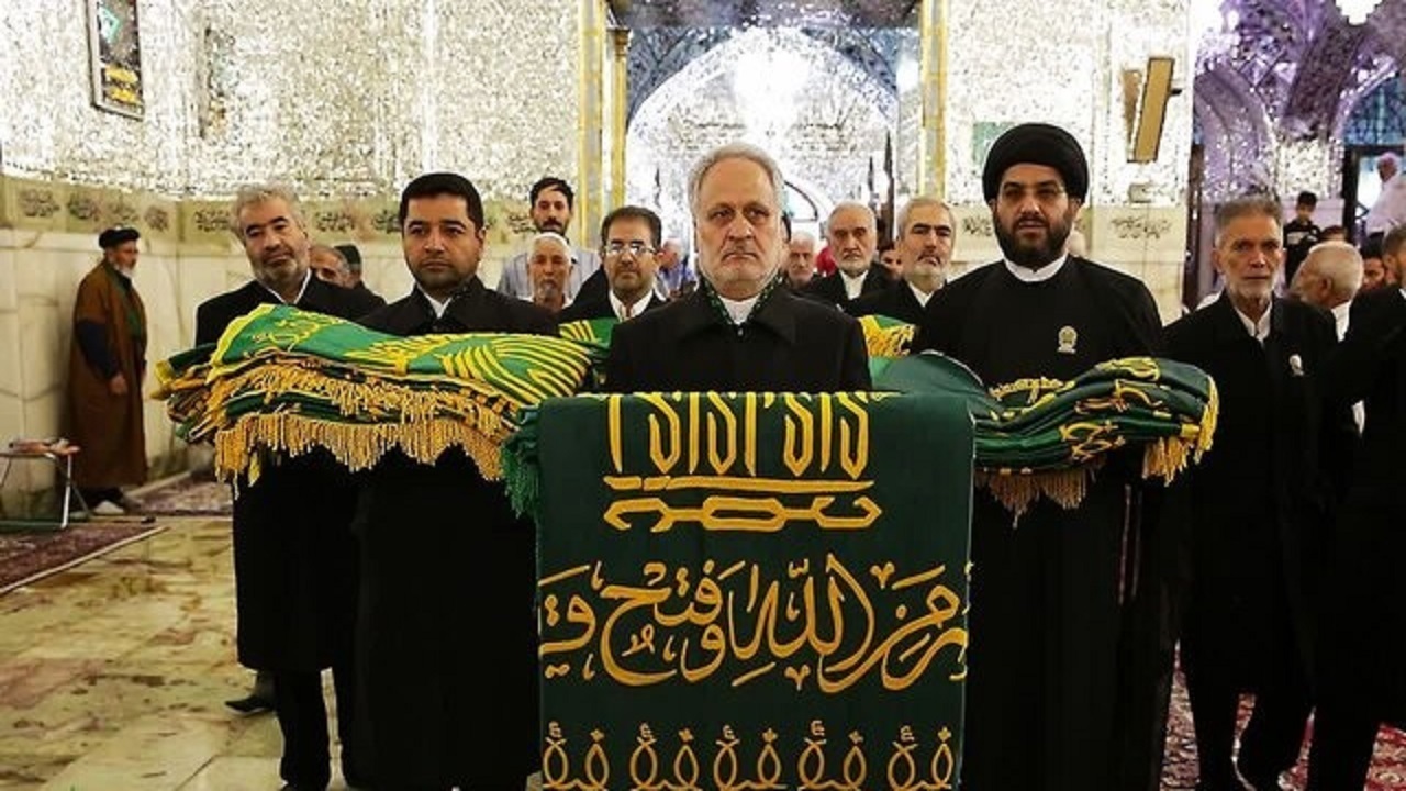 استقبال از کاروان زیر سایه خورشید در خاش