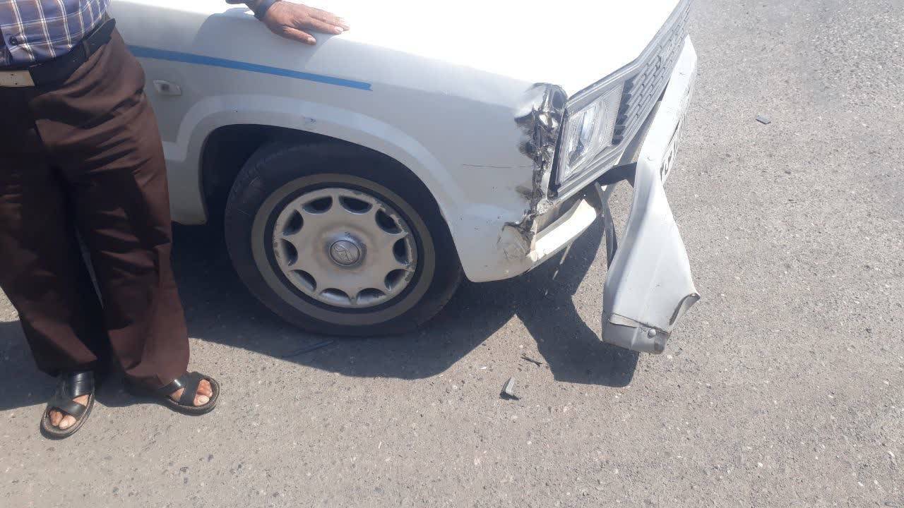 تصادف در روستای سعادت آباد