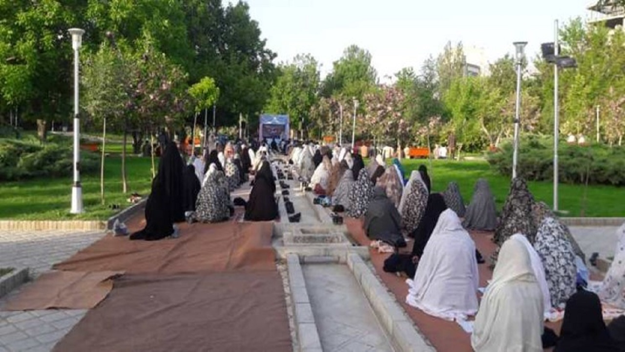 بوستان‌های بیرجند میزبان نمازگزاران