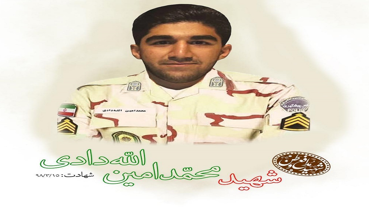 عامل دخیل در شهادت شهید الله دادی دستگیر شد