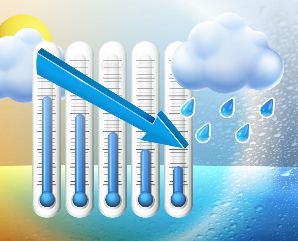 دمای هوای زنجان کاهش می‌یابد