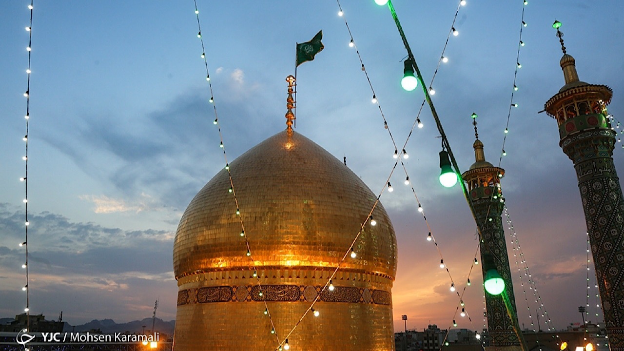 اتصال و پیوند با امام رضا (ع) باعث بهشتی شدن بندگان می‌شود