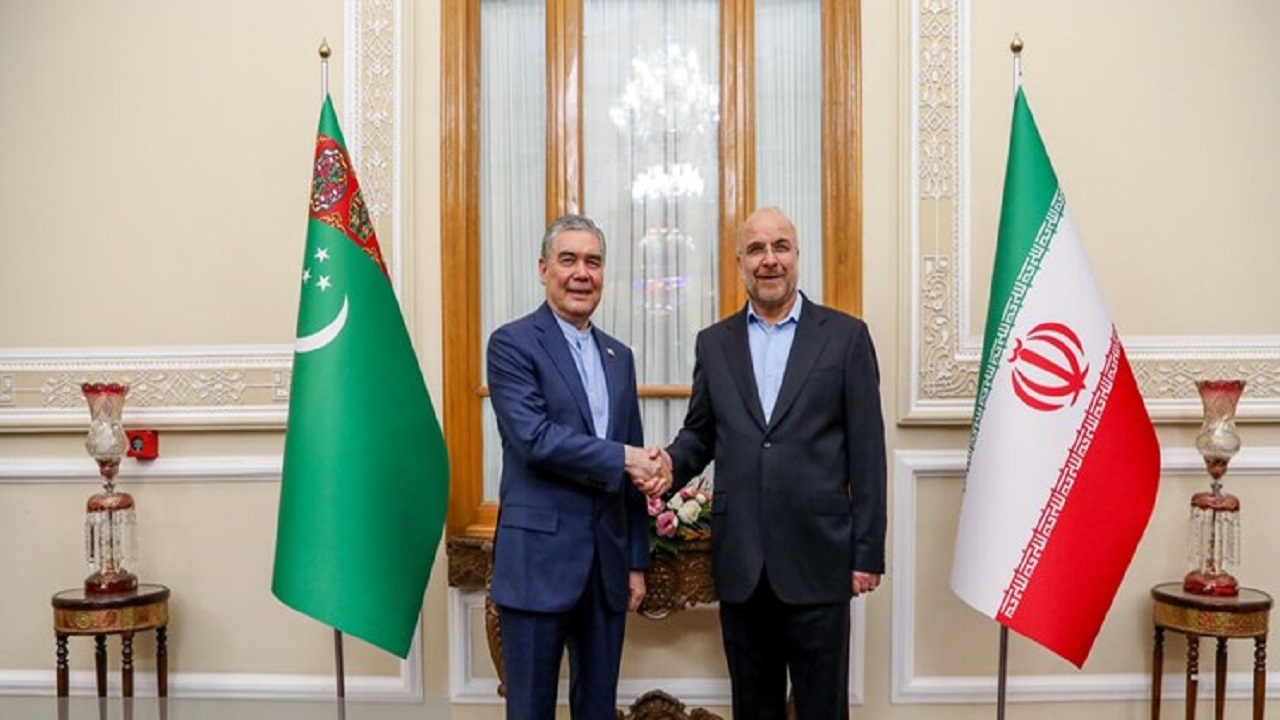 تاکید قالیباف و بردی محمداُف بر توسعه روابط تجاری ایران و ترکمنستان
