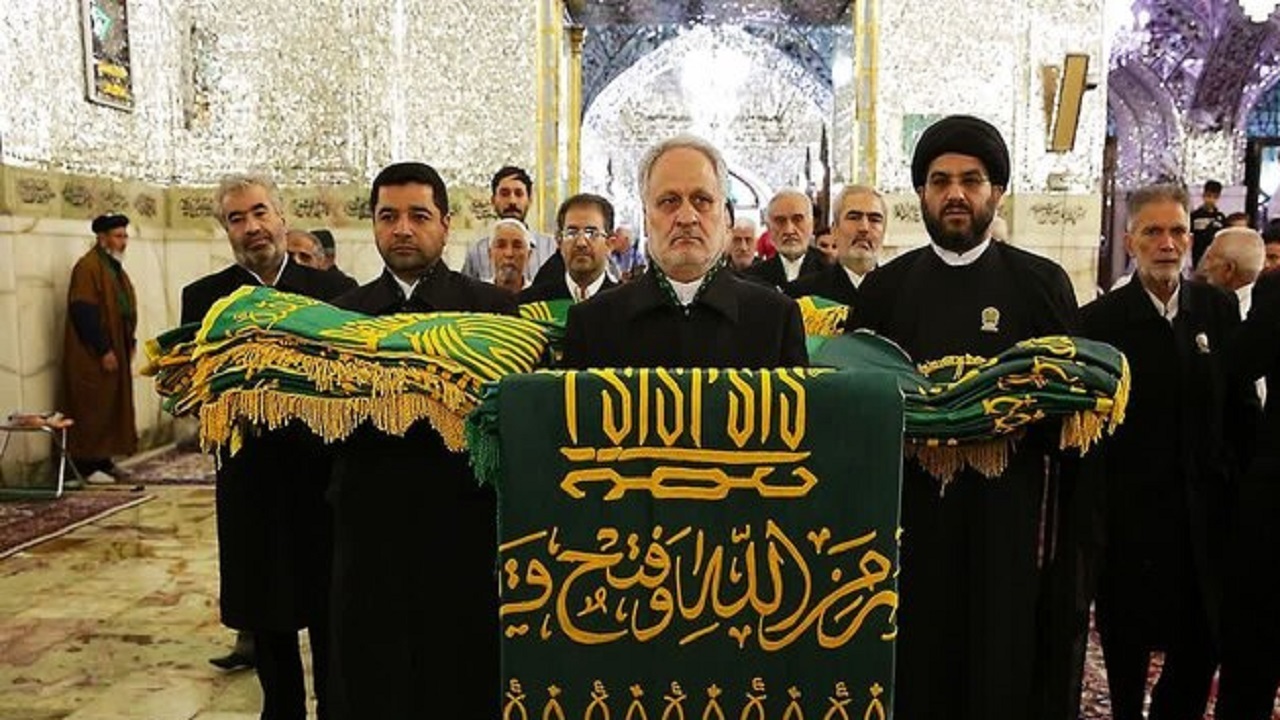 استقبال از کاروان زیر سایه خورشید در خاش