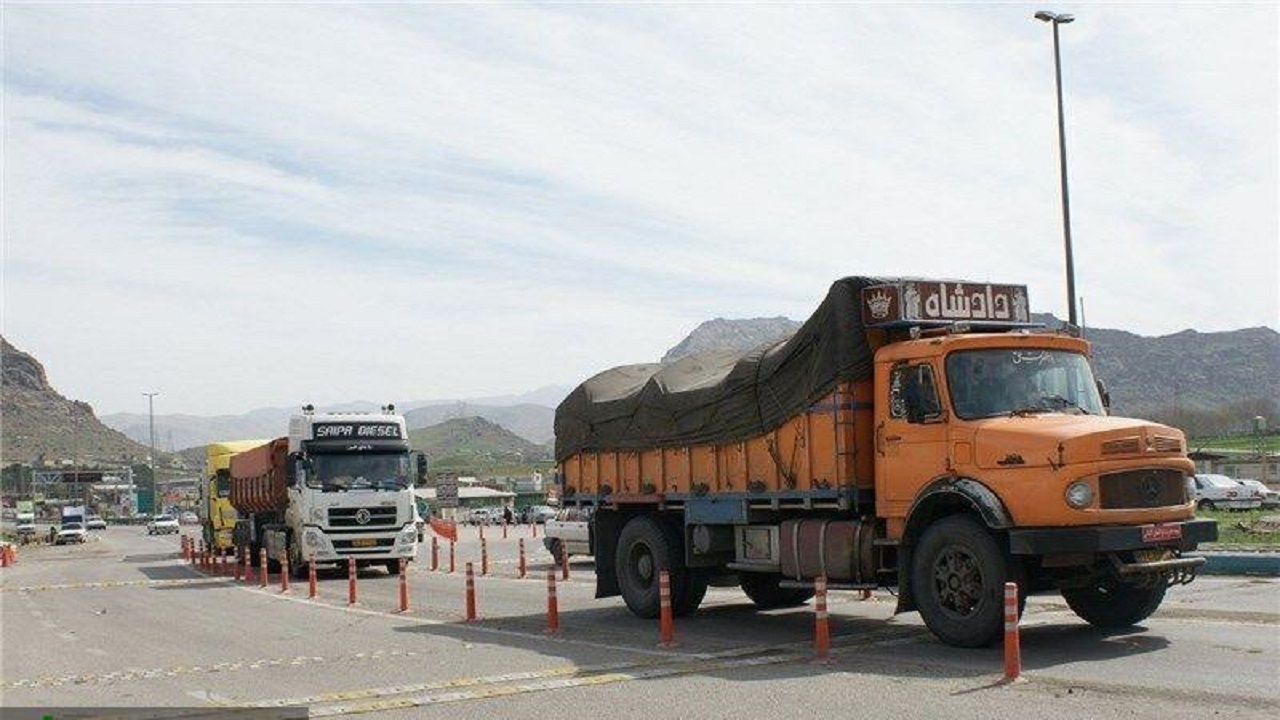 جابه جایی ۸۴۲ هزار تن کالا از سوی ناوگان باری در خراسان شمالی