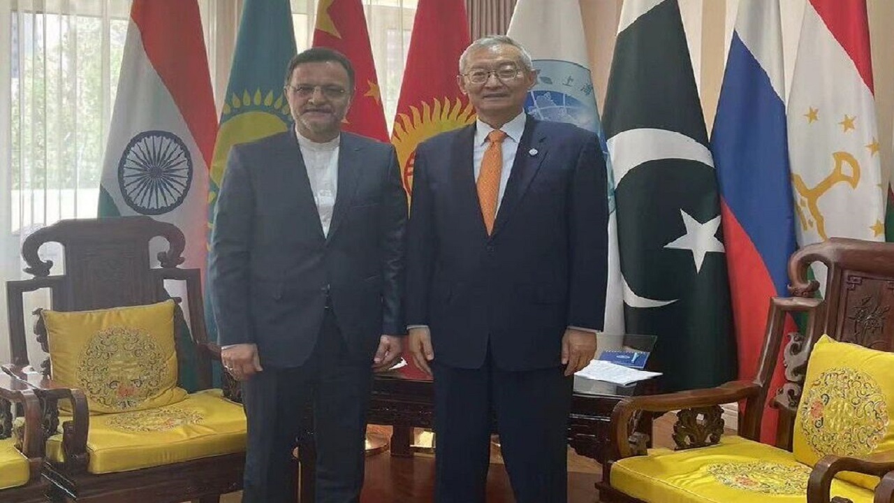 سفیر ایران در چین با دبیر کل سازمان شانگهای  دیدار کرد