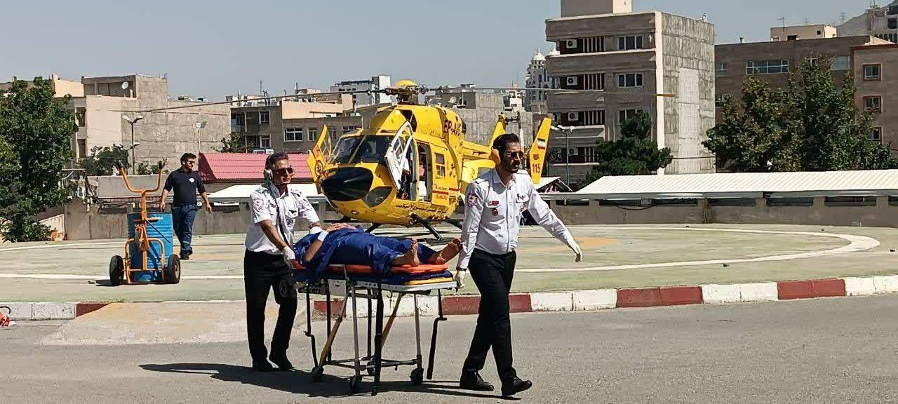 امدادگران جان سه مصدوم جوان را نجات دادند