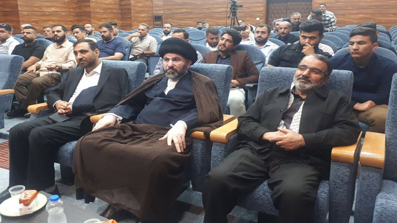 رسانه استانی میزبان فرماندهان حشدالشعبی عراق + تصاویر