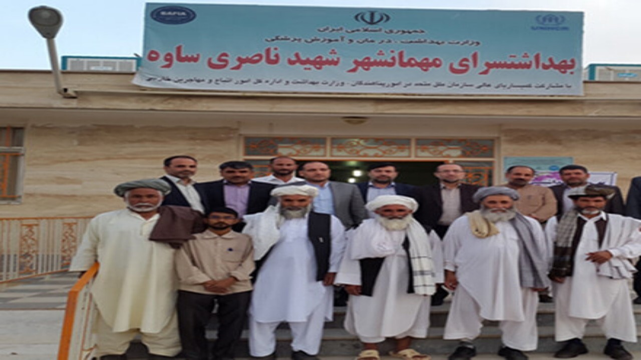 طرح توسعه فضای فیزیکی مهمانشهر شهید ناصری در ساوه افتتاح شد
