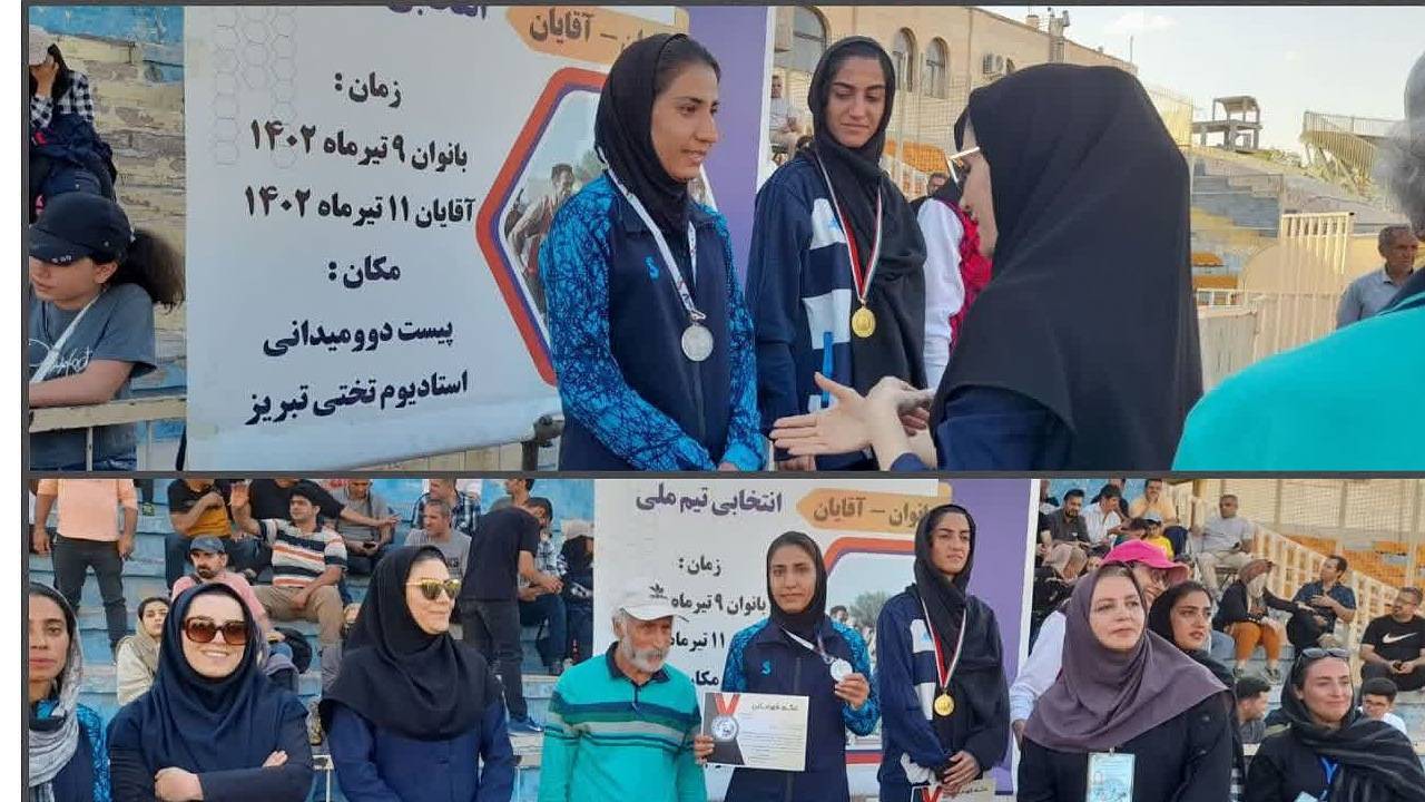 درخشش بانوی کرمانی در مسابقات دو و میدانی ناشنوایان کشور 