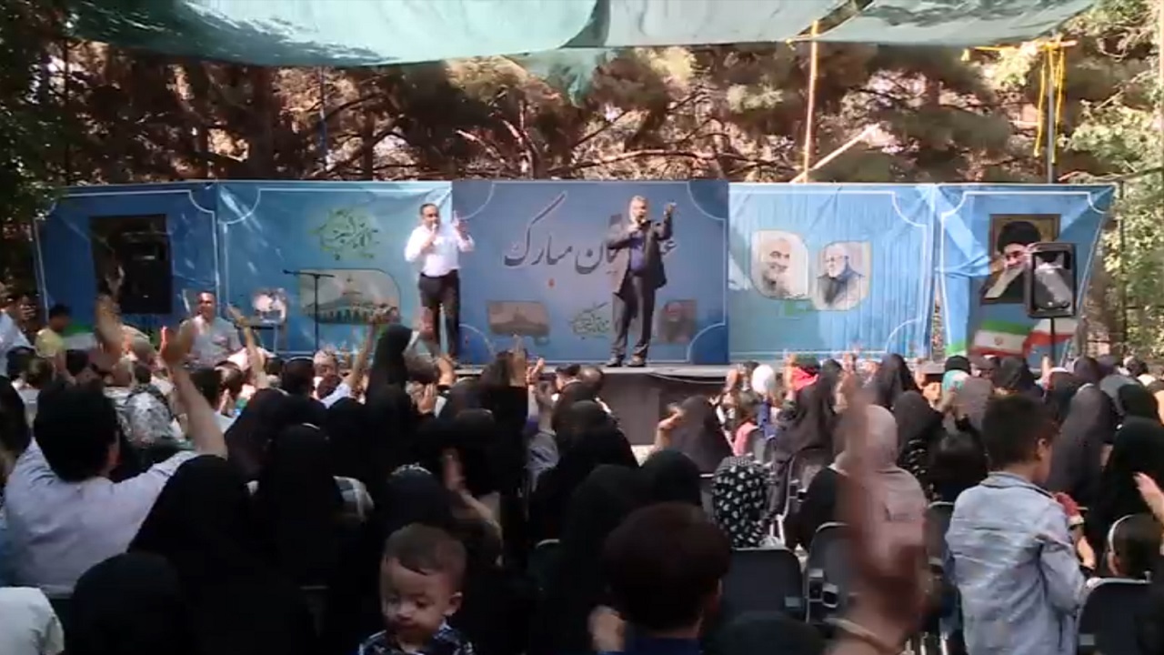 جشنواره ای ویژه خانواده های فاطمیون + فیلم