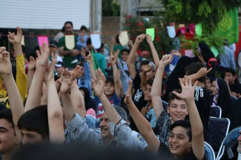 شادمانی اهالی ماهدشت به مناسبت عید غدیر