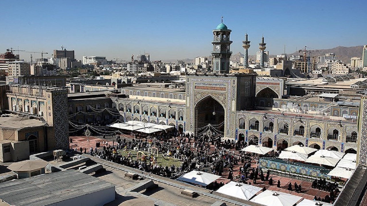 شبکه ارتباطی صحن ها و شبستان های حرم مطهر رضوی تقویت شد