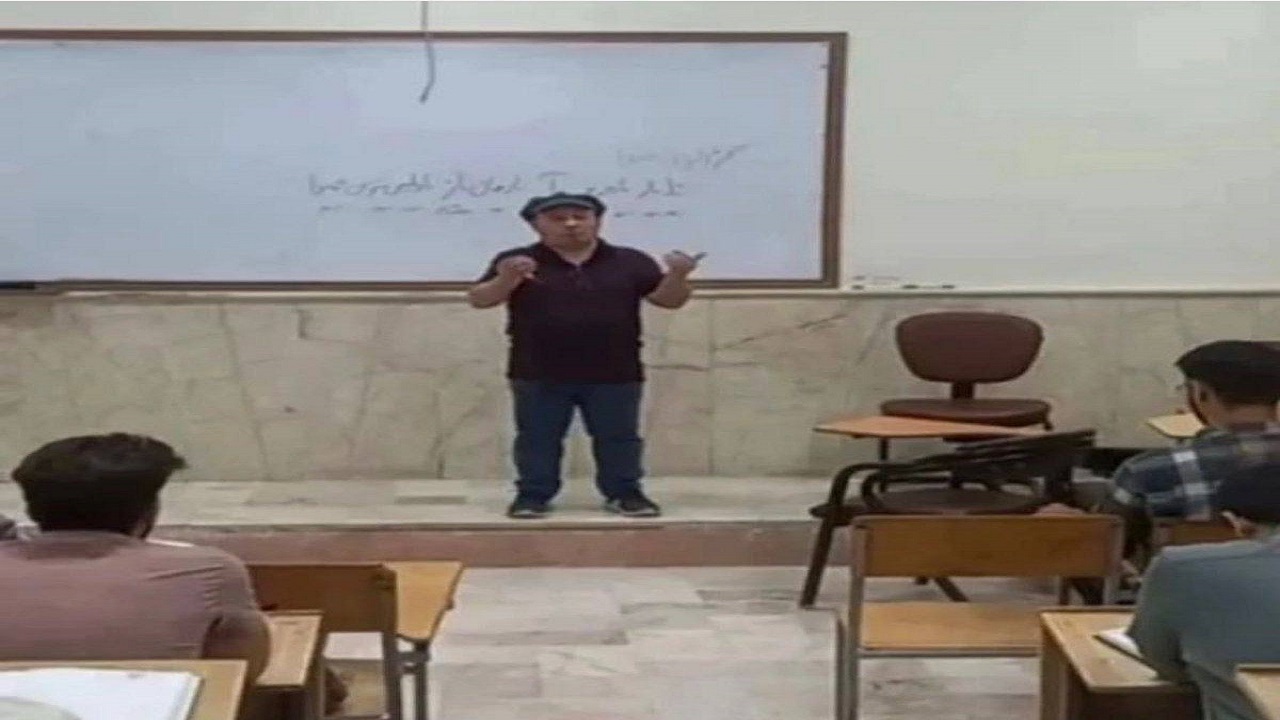 قلقلی استاد دانشگاه فرهنگیان مشهد شد