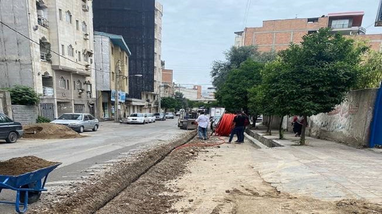 آغاز طرح فیبر نوری منازل و کسب و کار‌ها در نکا