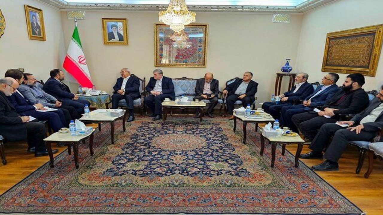 بررسی آخرین تحولات جبهه مقاومت در جنین در دیدار سفیر ایران با کادر رهبری جبهه آزادی فلسطین