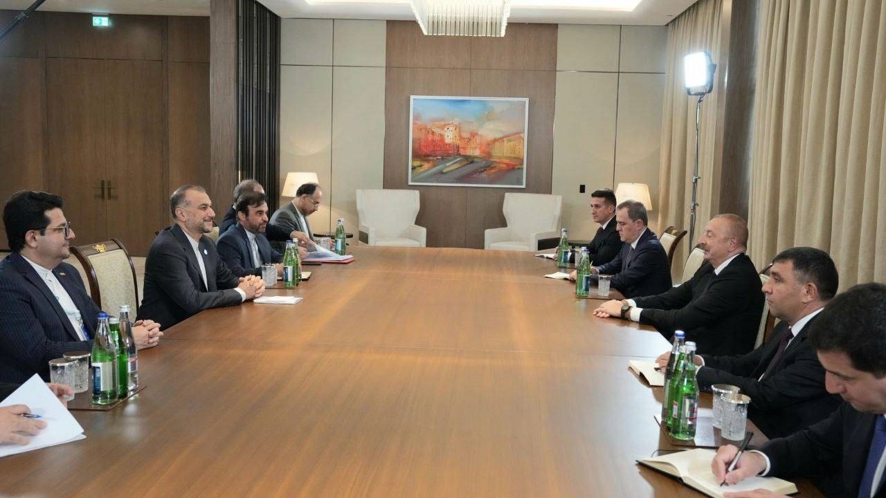 دیدار امیرعبداللهیان با الهام علی‌اف