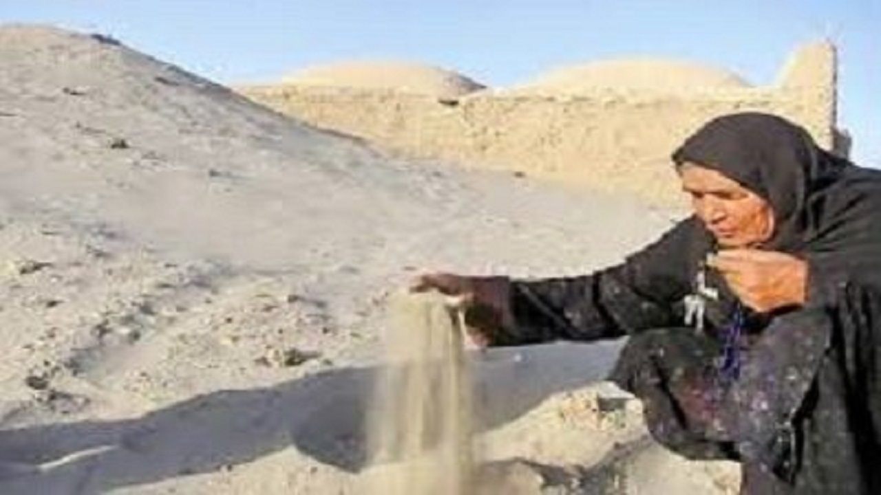 روستا‌های شمال سیستان وبلوچستان، در محاصره طوفان شن