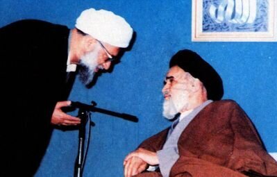 امام خمینی و آیت&zwnj;الله احسانبخش