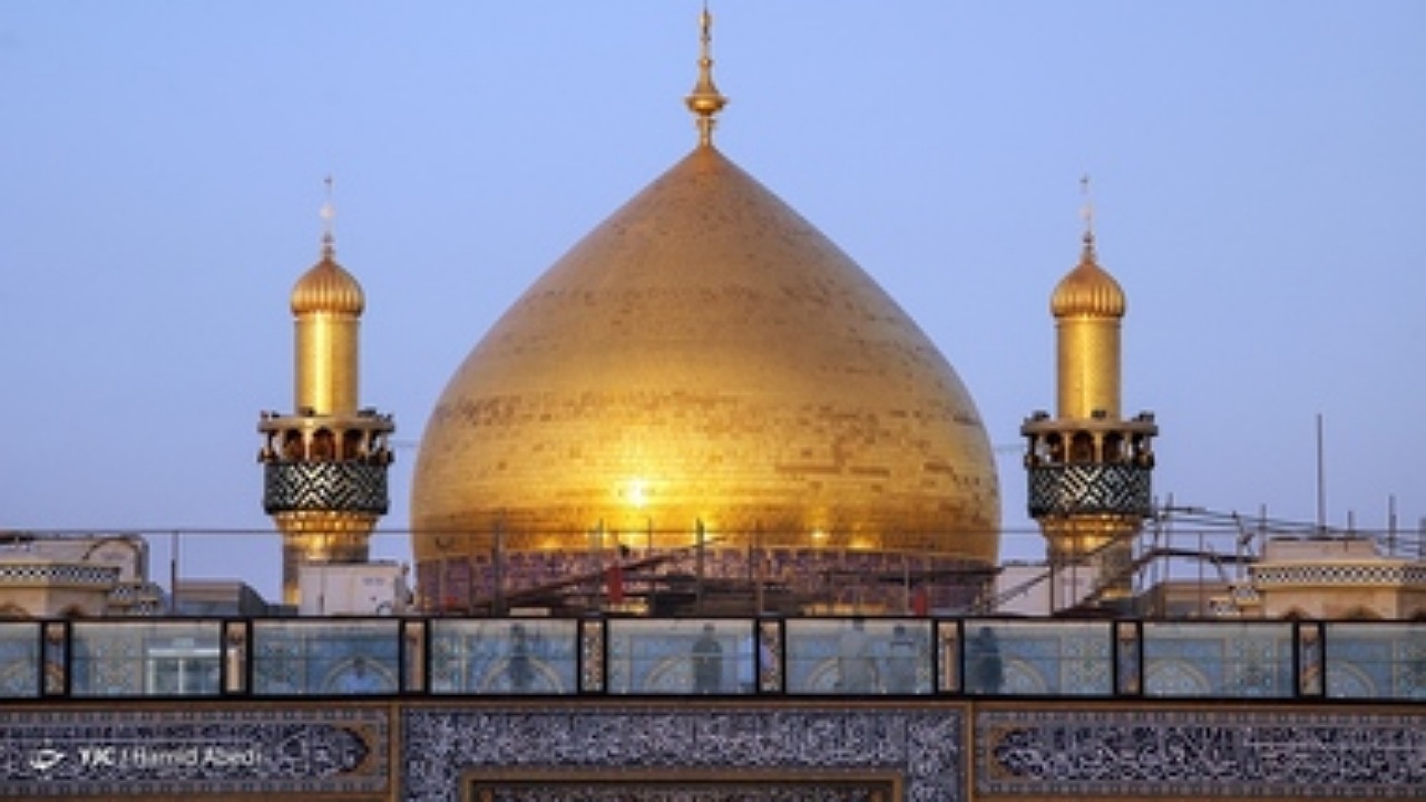 آبشار رحمت الهی در روز عید غدیر + فیلم
