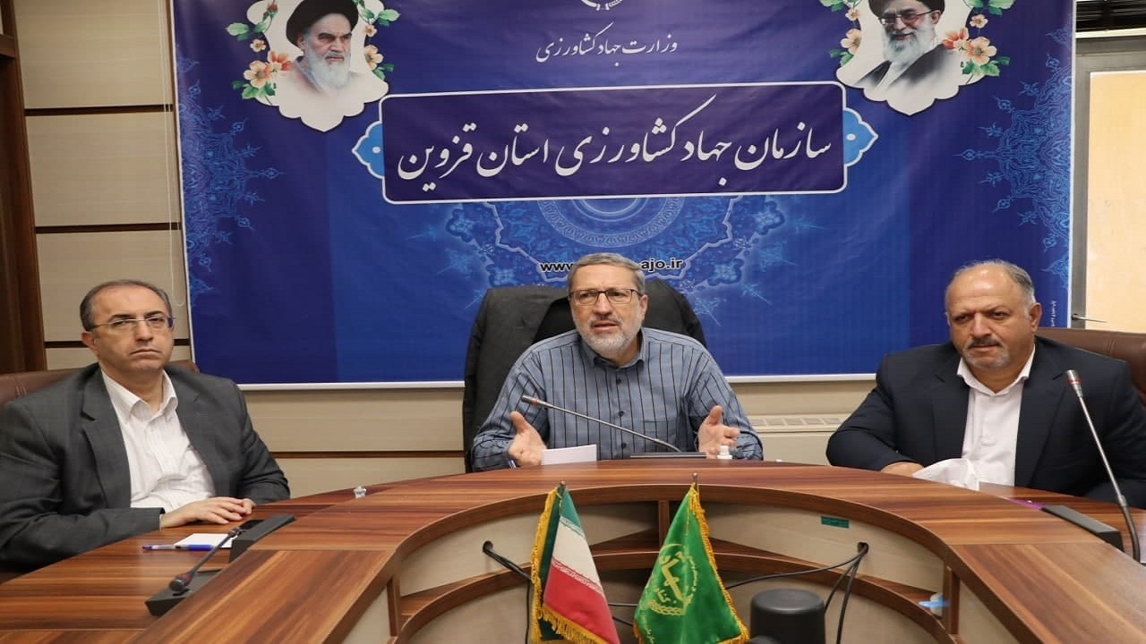 طرح‌های راکد آبیاری در استان قزوین تعیین تکلیف می‌شود