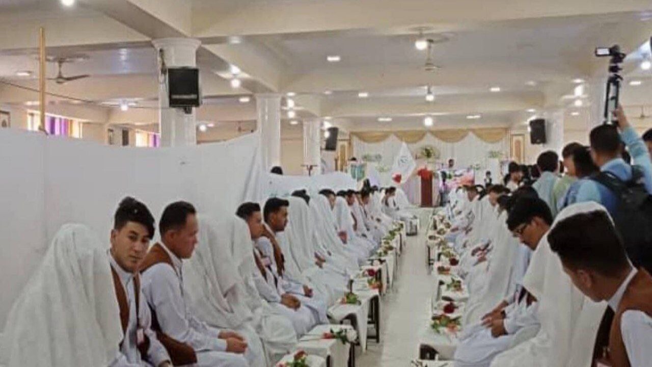 ازدواج دسته جمعی جوانان در غزنی