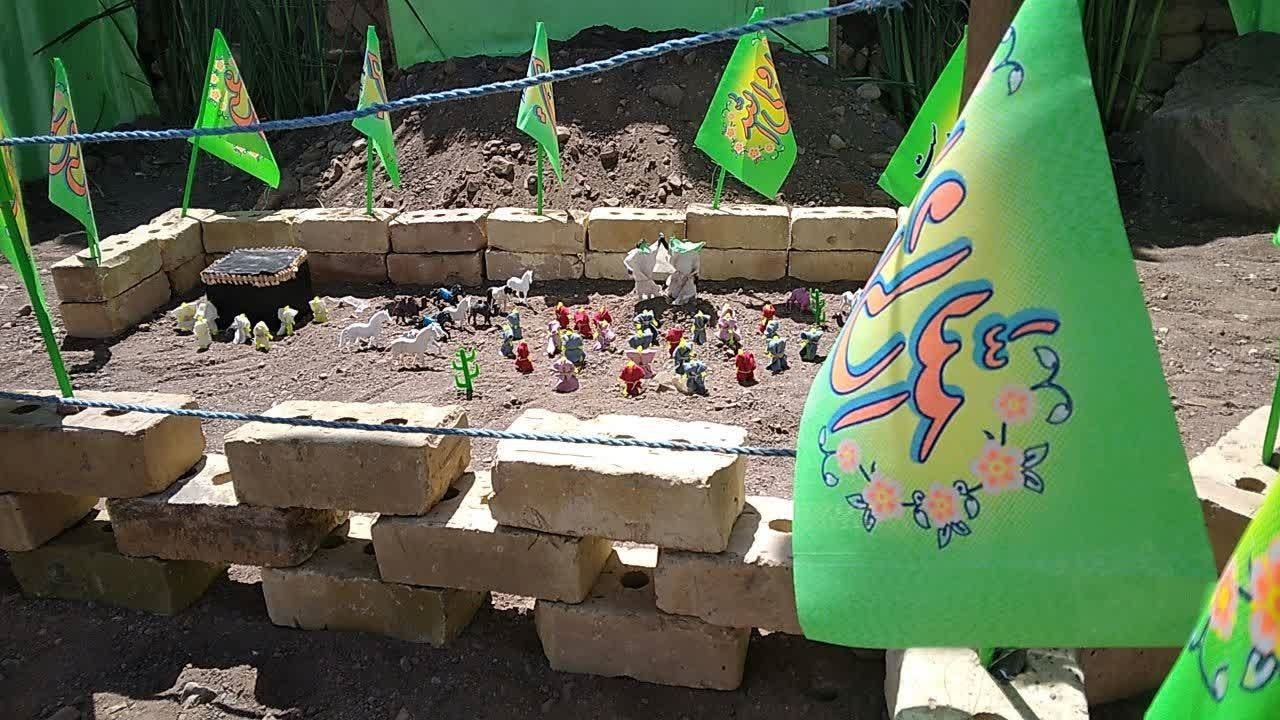 برگزاری نمایش عروسکی در روستای ریگی به مناسبت عید سعید غدیر خم + تصاویر