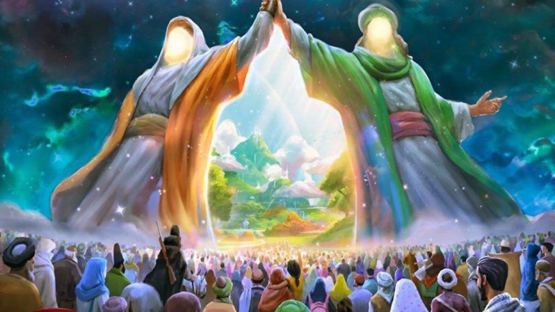 ماجرای بستن عمامه سیاه به سر امیرالمومنین + فیلم