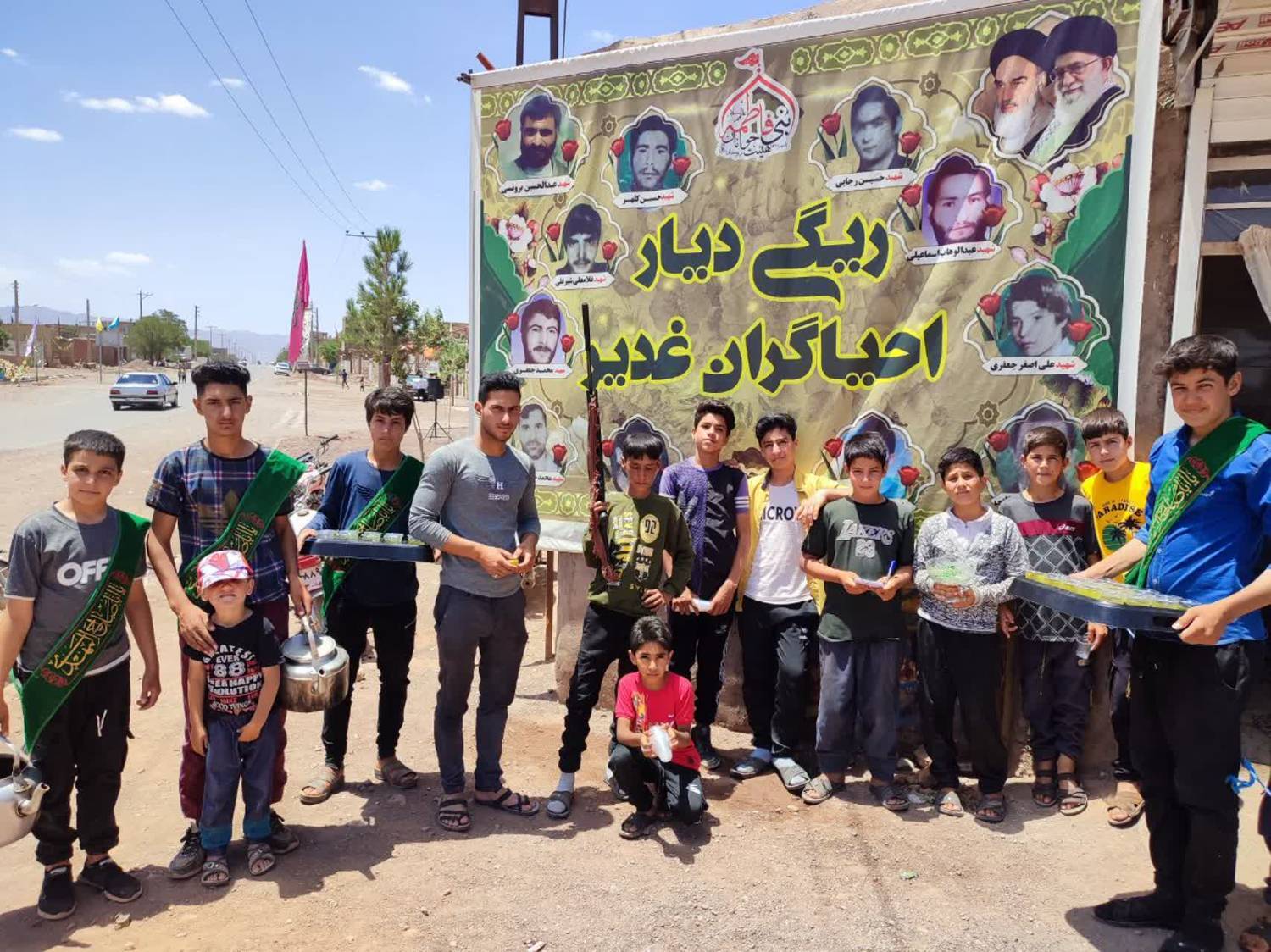 جشن عید غدیر در روستای ریگی جشن عید غدیر در روستای ریگی