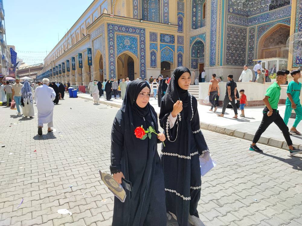حضور بانوان مسلمان در نجف اشرف